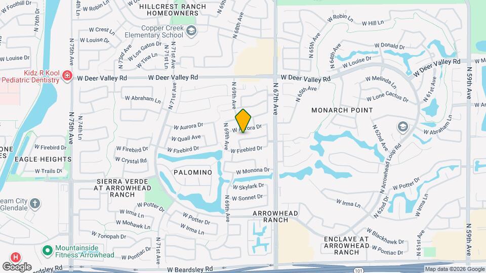 6806 W Quail Ave Map and Location Details