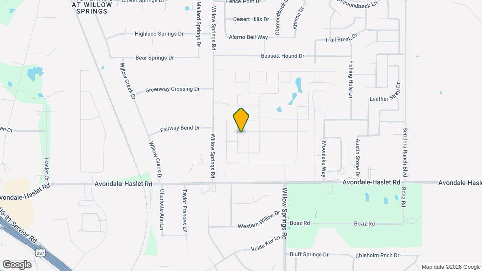 1725 Escondido Dr Map and Location Details