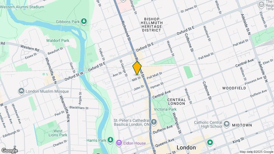 675 RICHMOND St Map and Location Details