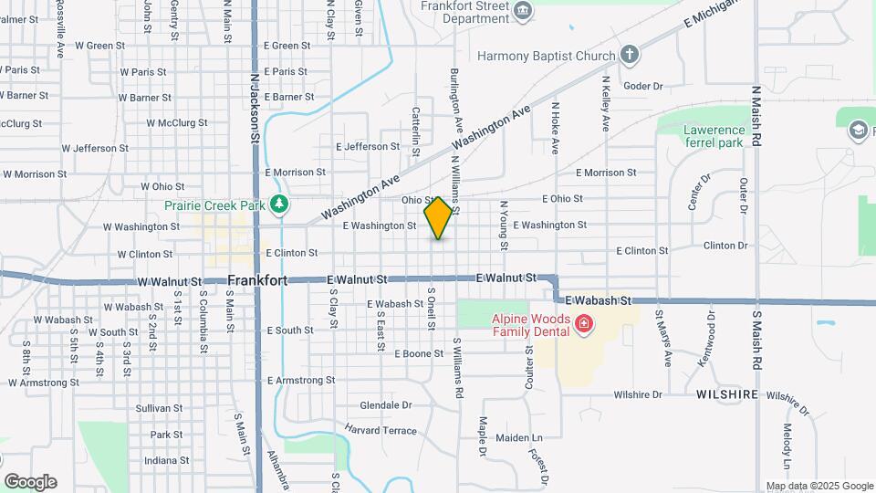 904 E Clinton St Map and Location Details