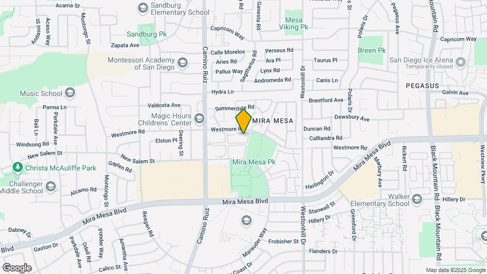 8481 Westmore Rd Map and Location Details