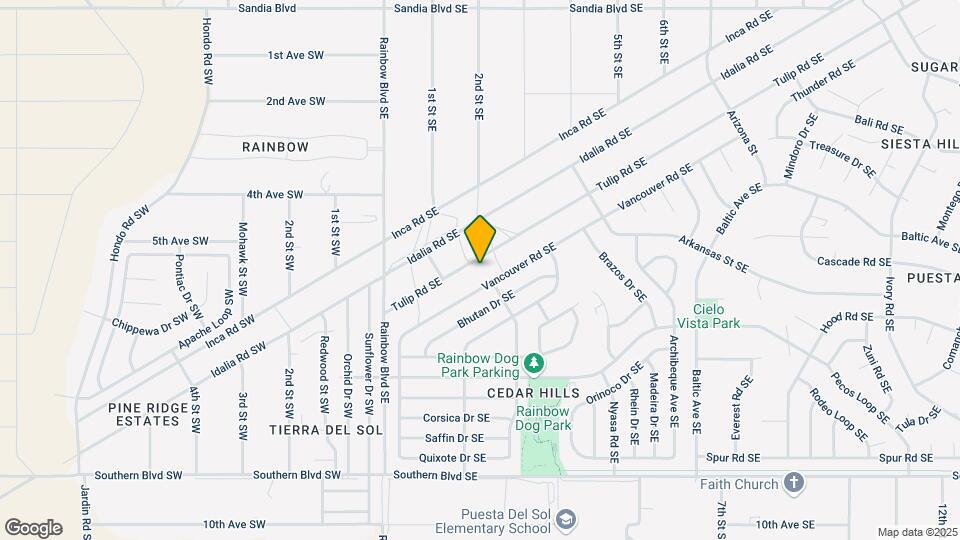 615 Vancouver Rd SE Map and Location Details