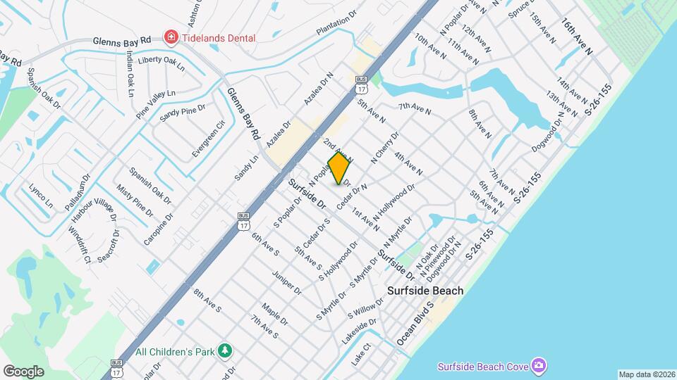 714 1st Ave N Map and Location Details