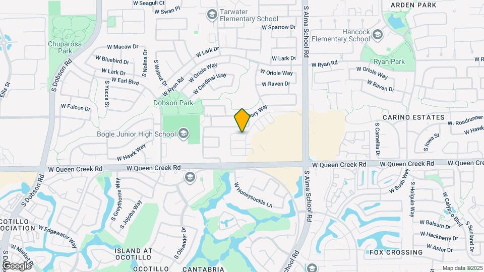 1321 W Coyote Dr Map and Location Details