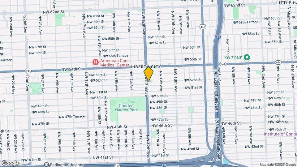 5155 NW 12th Ave Map and Location Details