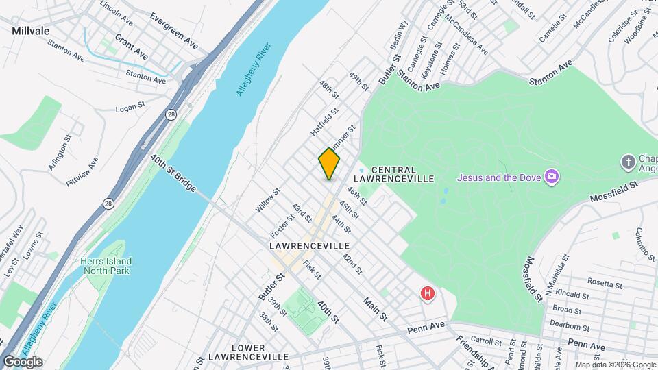 185 45th St Map and Location Details