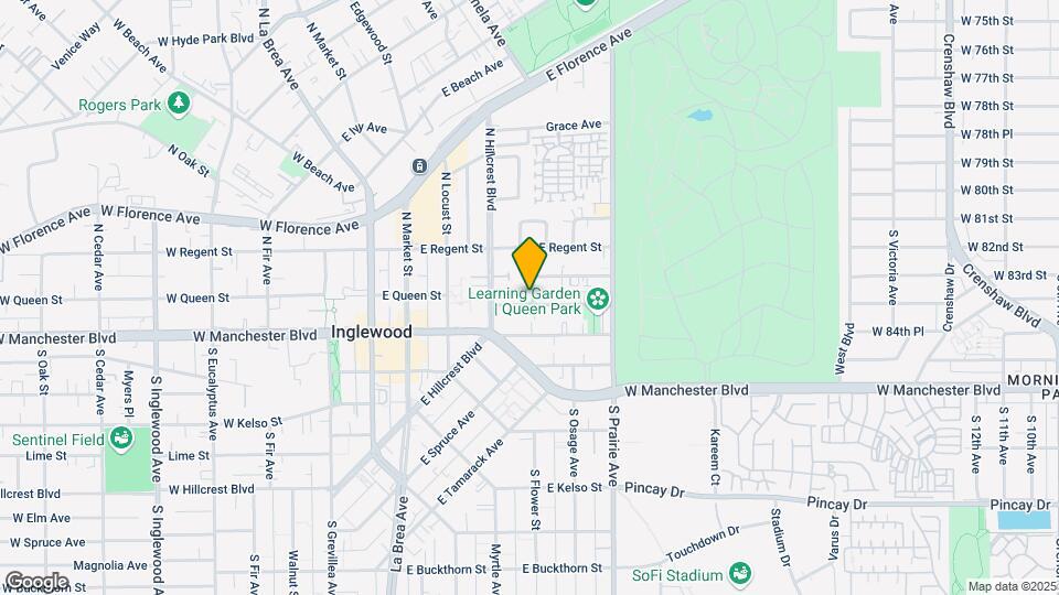 105 N Eastwood Ave Map and Location Details