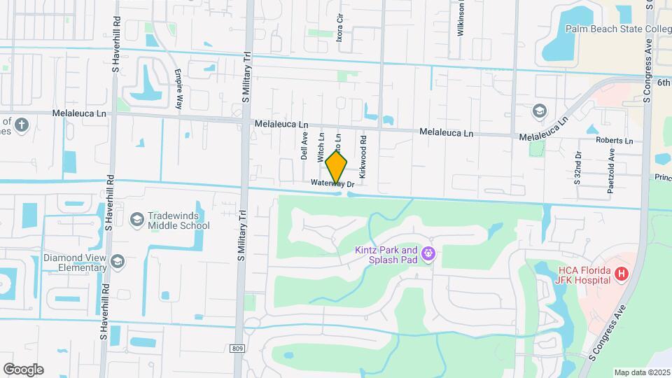 4164 Waterway Dr Map and Location Details