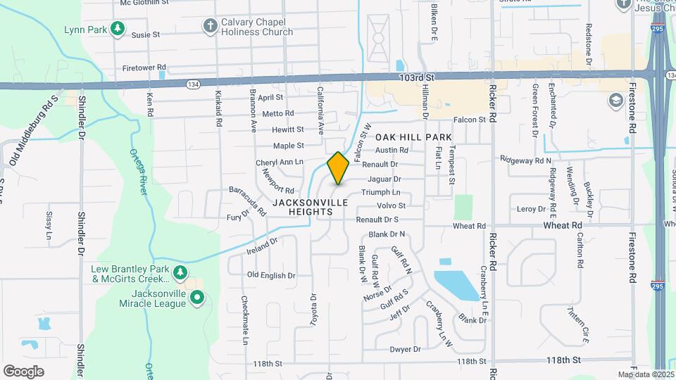 5822 Jaguar Dr W Mapa y Detalles de la Ubicación