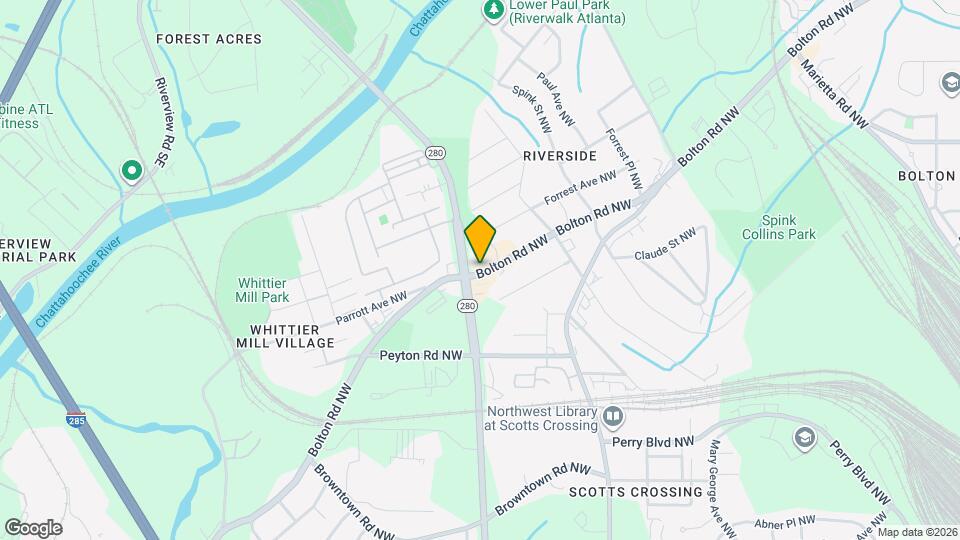 1973 Hollywood Rd Map and Location Details