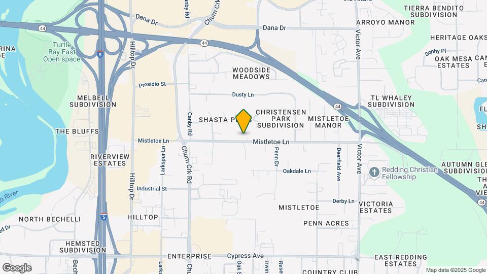 1258 Mistletoe Ln, Unit Homestead Mapa y Detalles de la Ubicación