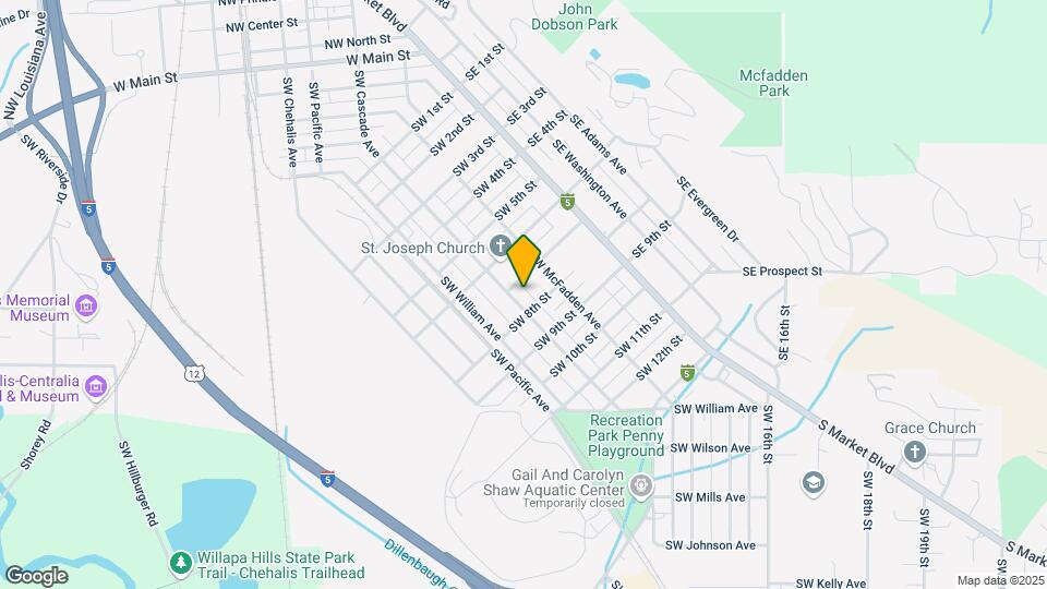 740 SW Cascade Ave Mapa y Detalles de la Ubicación