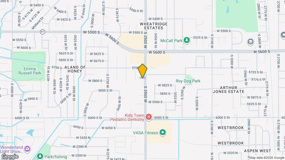 5789 S 3500 W Mapa y Detalles de la Ubicación