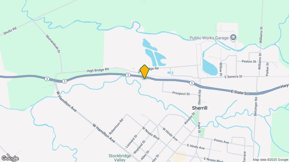 315 W Seneca St Map and Location Details