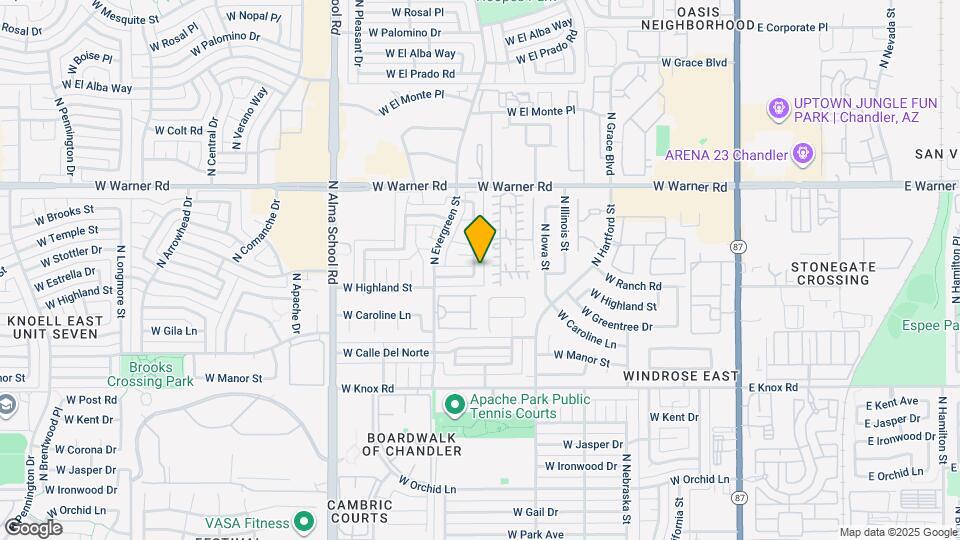1803 N Cheri Lynn Dr Map and Location Details