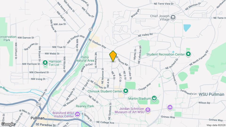 1035 NE B St Map and Location Details