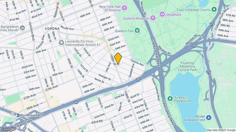 5705 Van Doren St Mapa y Detalles de la Ubicación
