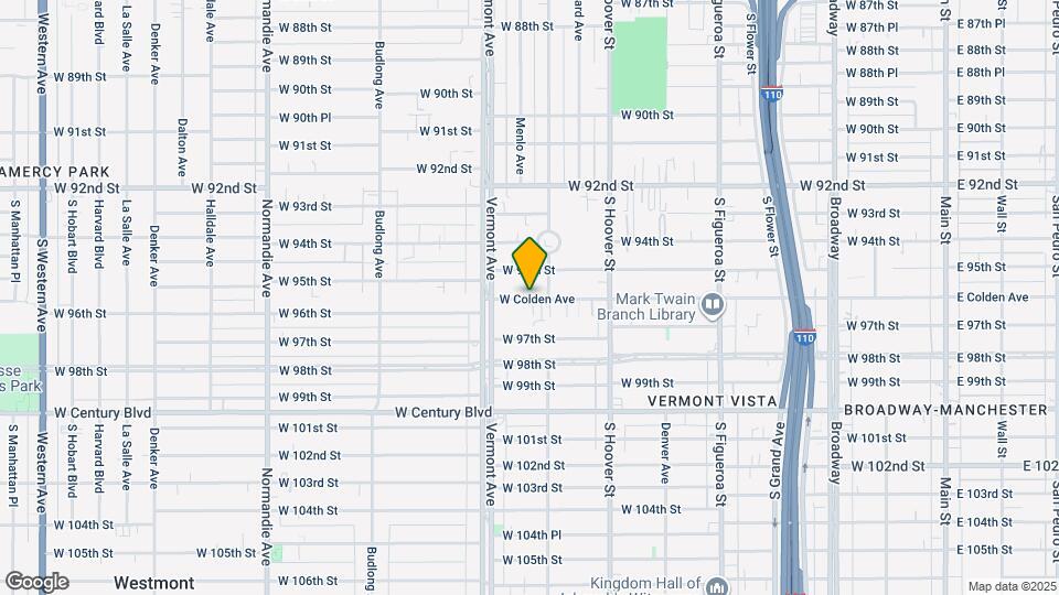 825 W Colden Ave Map and Location Details