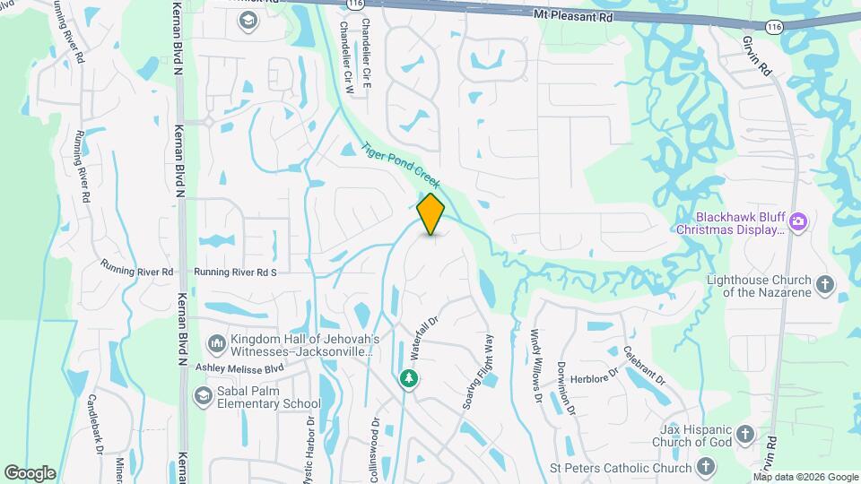 1372 Swooping Eagle Ct Mapa y Detalles de la Ubicación