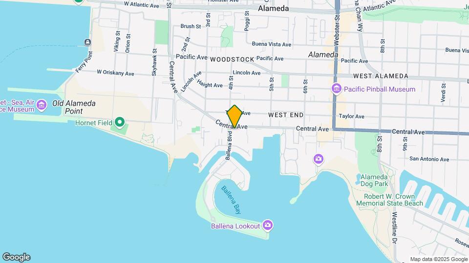 Point Alameda Map and Location Details