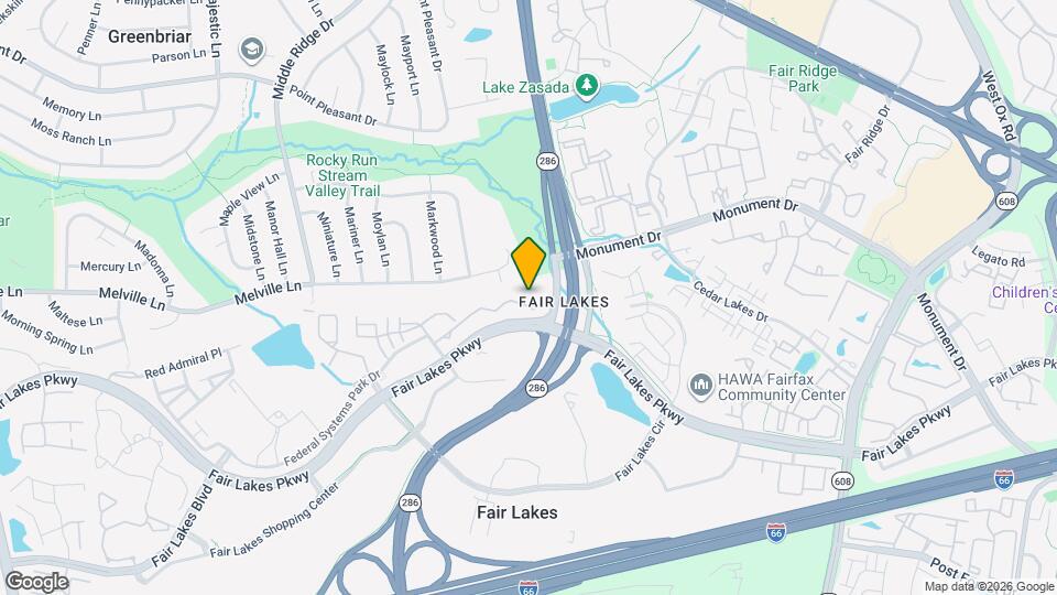 12624 Fair Crest Ct Map and Location Details