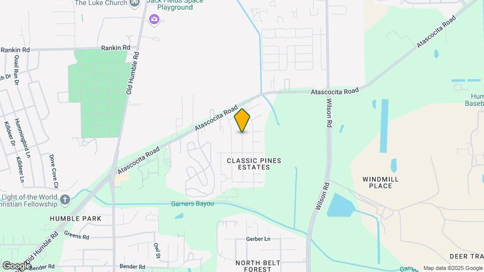 3319 Atascocita Vale Dr Map and Location Details