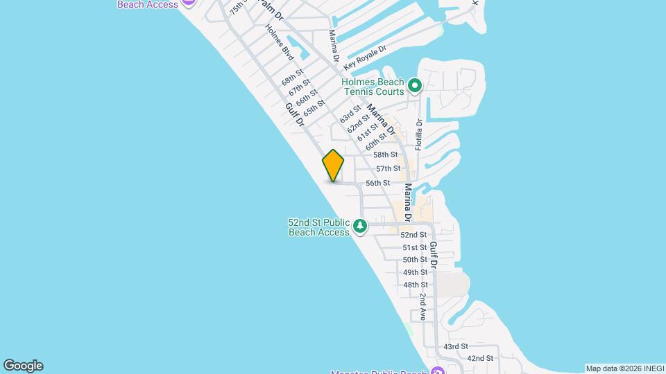 5610 Gulf Dr, Unit SI ID1591356P Mapa y Detalles de la Ubicación