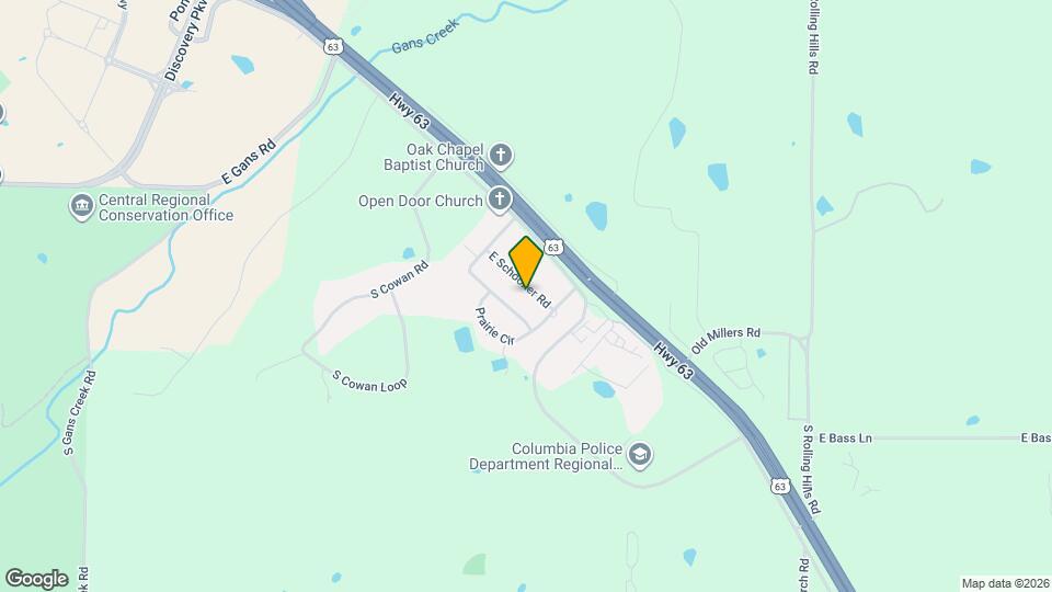 4812 E Schooner Rd Map and Location Details