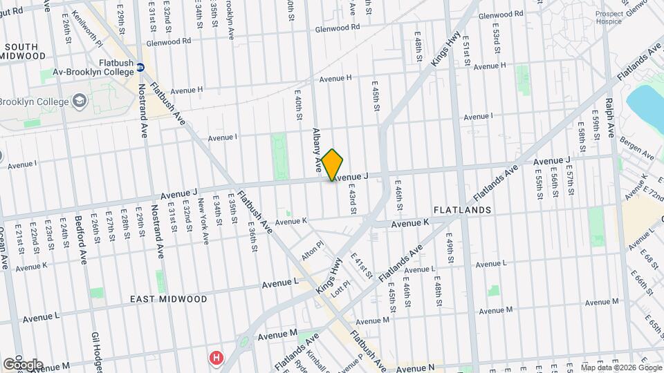 1130 E 42nd St Map and Location Details