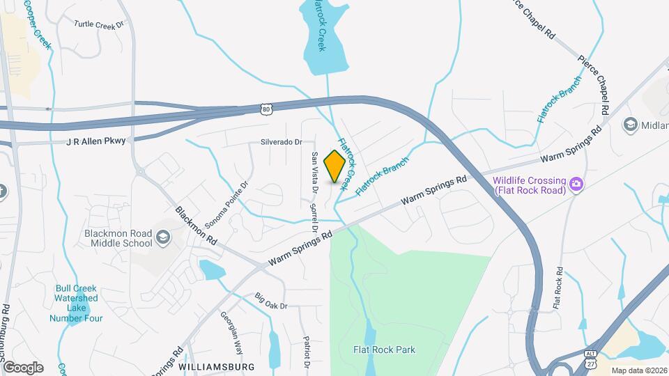 2990 Slippery Rock Ct Map and Location Details