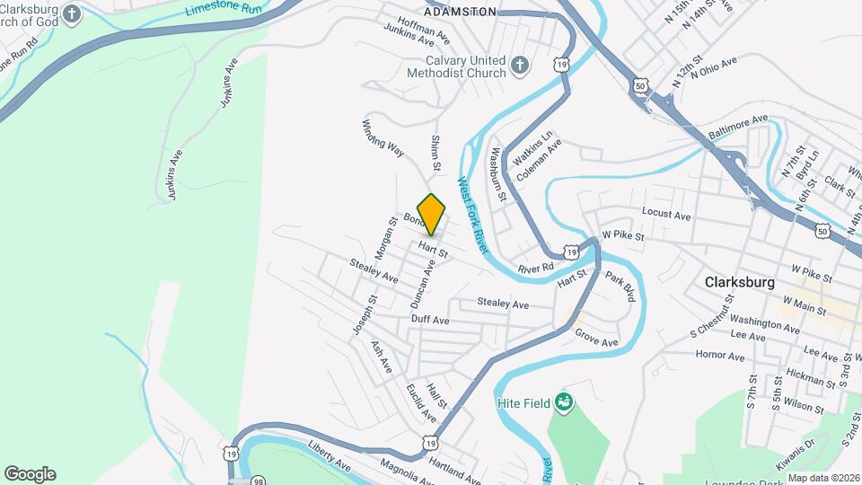 604 Hart St Map and Location Details