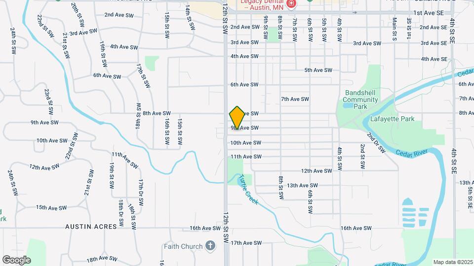 1203 9th Ave SW Mapa y Detalles de la Ubicación