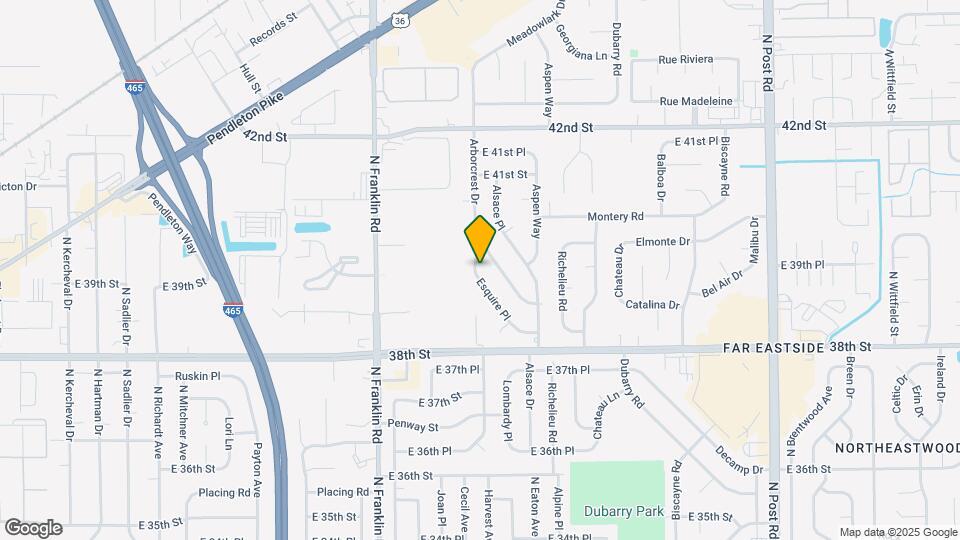 3939 Esquire Pl Map and Location Details