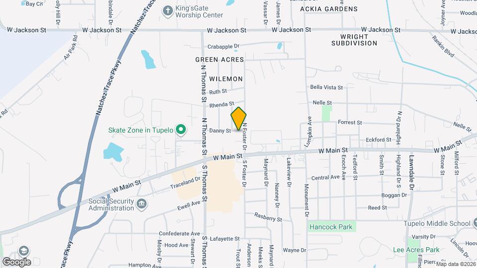 2403 Danny St Mapa y Detalles de la Ubicación