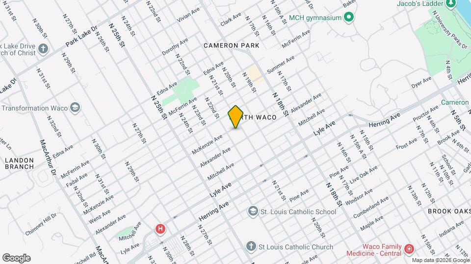 2112 McKenzie Ave Map and Location Details