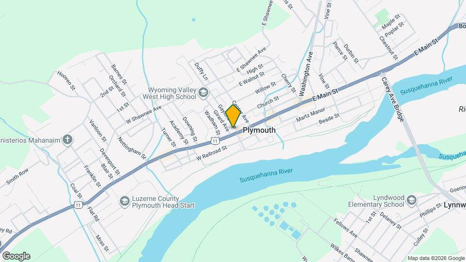 113 W Main St Map and Location Details