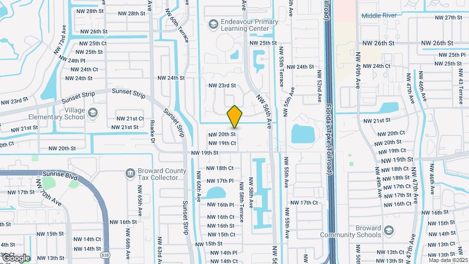 2001 NW 58th Ter Mapa y Detalles de la Ubicación