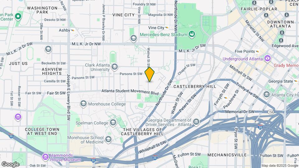 162 Walnut St SW Map and Location Details