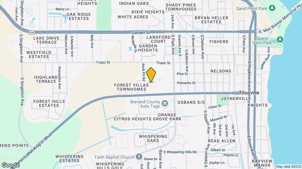 1702 Palmetto St Map and Location Details