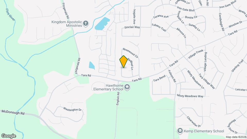 714 Rosewood Cir Map and Location Details