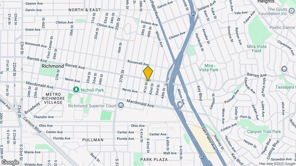 456-462 41st St Map and Location Details