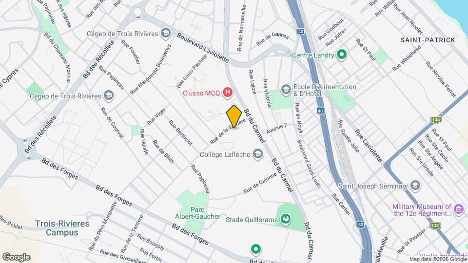 Aera Trios-Rivieres Map and Location Details