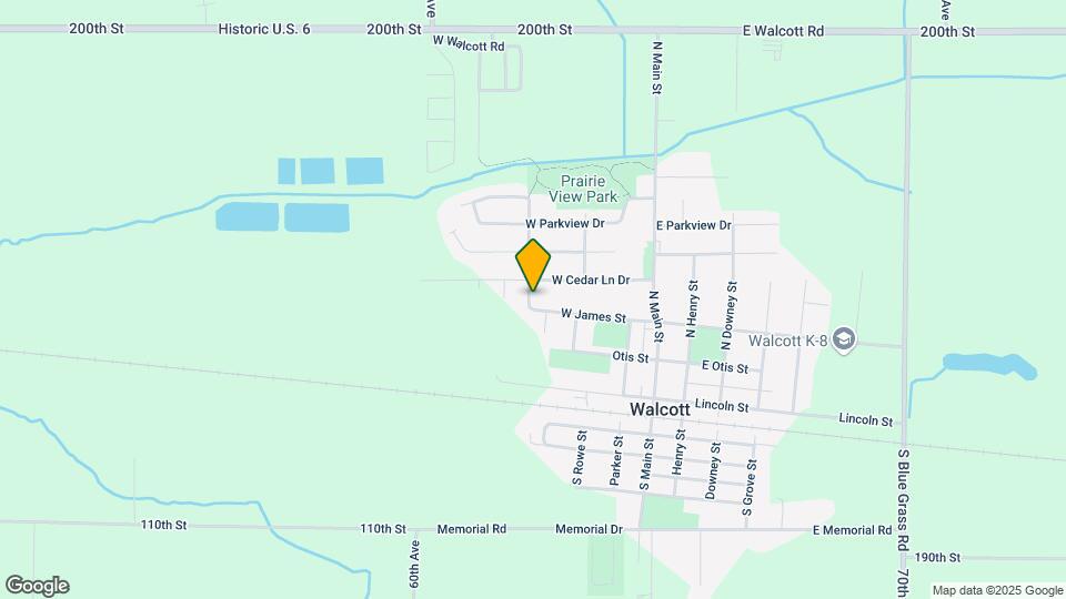 317 N Bridge Ln Map and Location Details