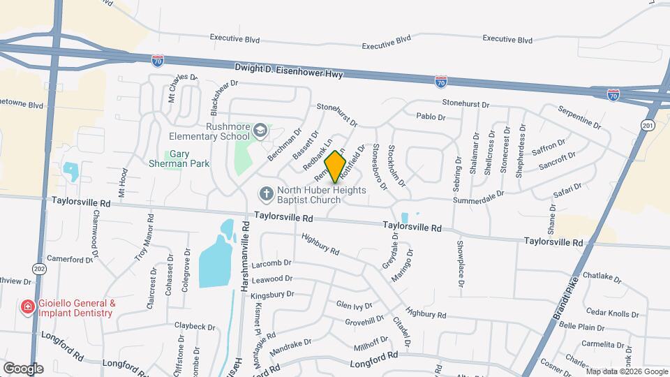 7654 Rothfield Dr Map and Location Details