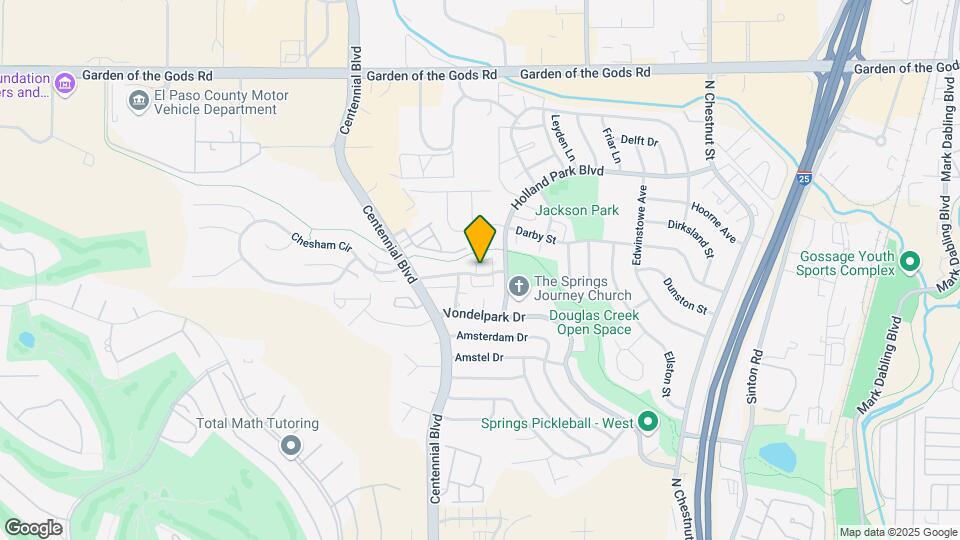 1010 Holli Springs Ln Map and Location Details