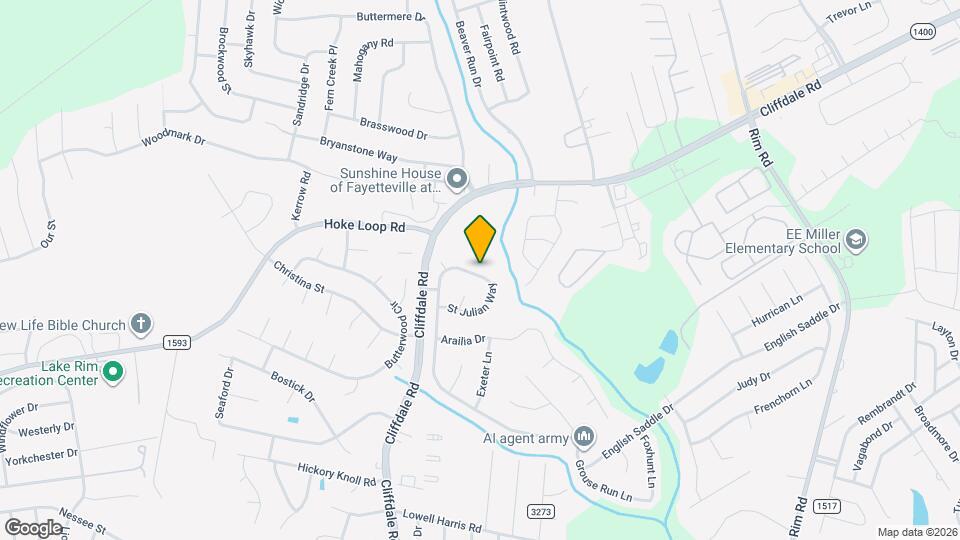 6764 St Julian Way Map and Location Details