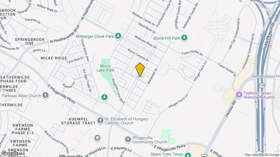 18301 Mammoth Cave Blvd Map and Location Details