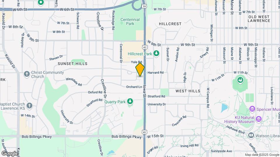 2201 Westdale Rd Map and Location Details
