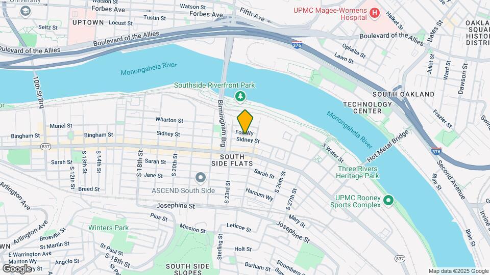 2333 Sidney St Mapa y Detalles de la Ubicación