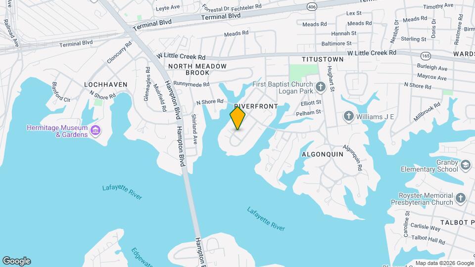 7304 Major Ave Map and Location Details